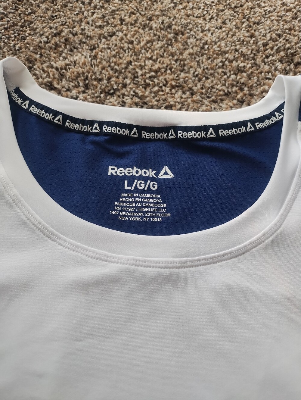 Mens Active Reebok Tank Top - Picture 4 of 5